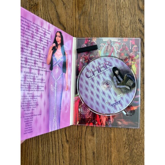 Cher The Farewell Tour DVD Live Concert 2003 Music Pop Diva Hits Pre-Owned - Picture 2 of 4